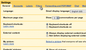 Gmail Settings Gmail Settings